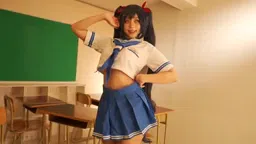 【カドリン仁美】エロいコスプレで美少女が魅力全開!